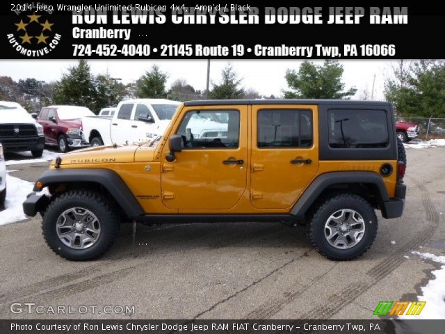 2014 Jeep Wrangler Unlimited Rubicon 4x4 in Amp'd