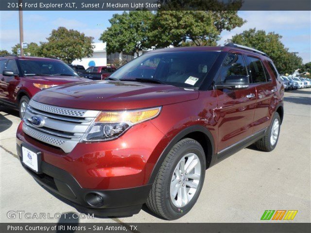 2014 Ford Explorer XLT in Sunset