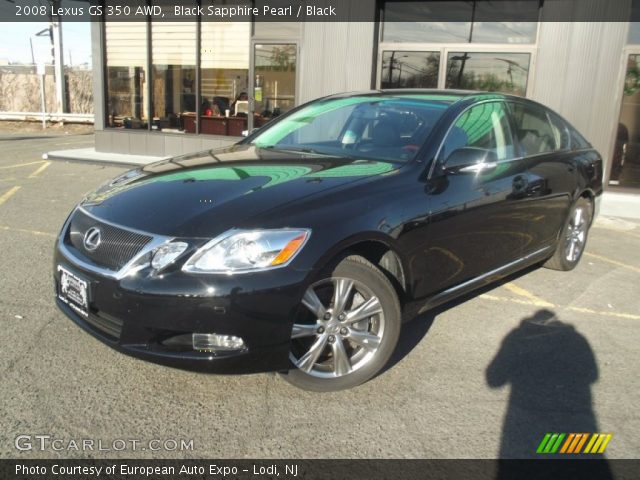 2008 Lexus GS 350 AWD in Black Sapphire Pearl