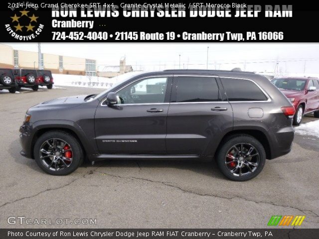 2014 Jeep Grand Cherokee SRT 4x4 in Granite Crystal Metallic