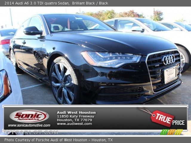 2014 Audi A6 3.0 TDI quattro Sedan in Brilliant Black