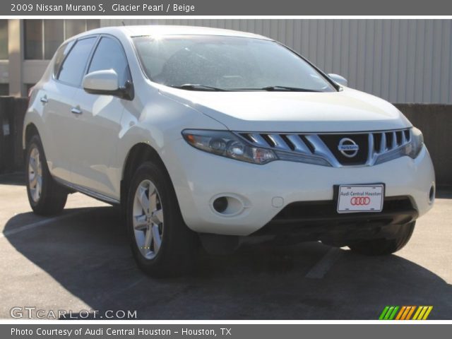 2009 Nissan Murano S in Glacier Pearl
