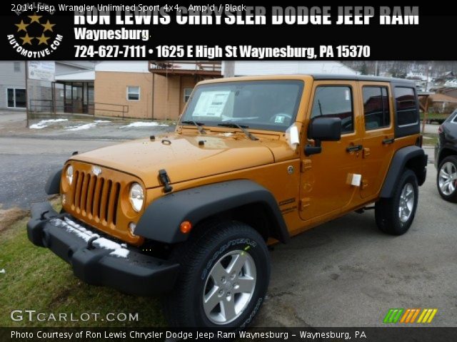 2014 Jeep Wrangler Unlimited Sport 4x4 in Amp'd