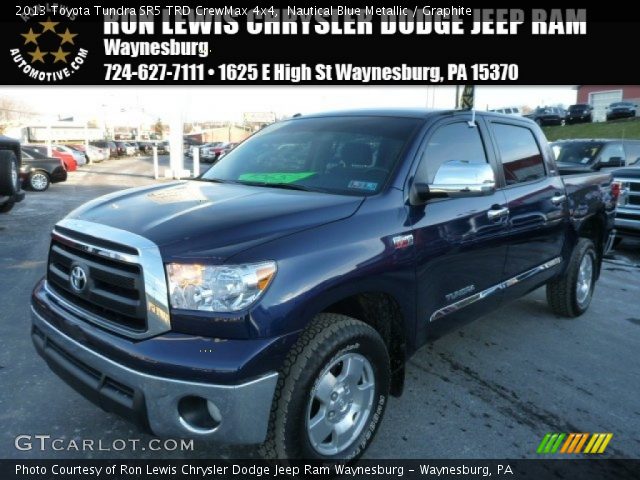 2013 Toyota Tundra SR5 TRD CrewMax 4x4 in Nautical Blue Metallic