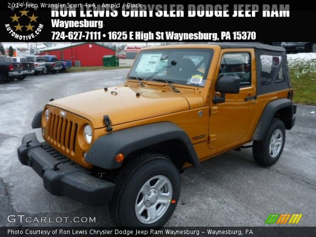 2014 Jeep Wrangler Sport 4x4 in Amp'd