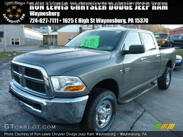 2010 Dodge Ram 2500 SLT Crew Cab 4x4 in Mineral Gray Metallic