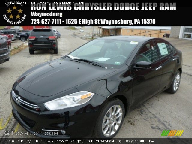 2014 Dodge Dart Limited in Pitch Black