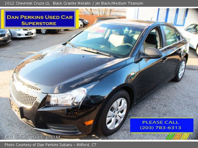 2012 Chevrolet Cruze LS in Black Granite Metallic