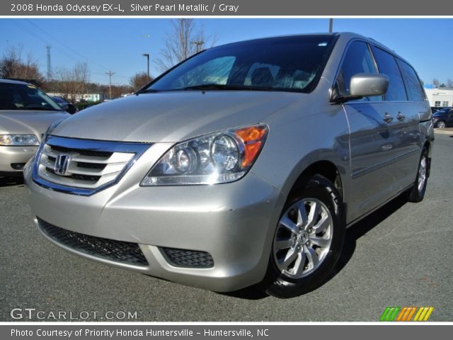 2008 Honda Odyssey EX-L in Silver Pearl Metallic