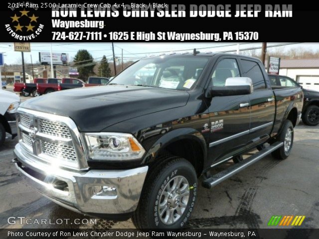 2014 Ram 2500 Laramie Crew Cab 4x4 in Black