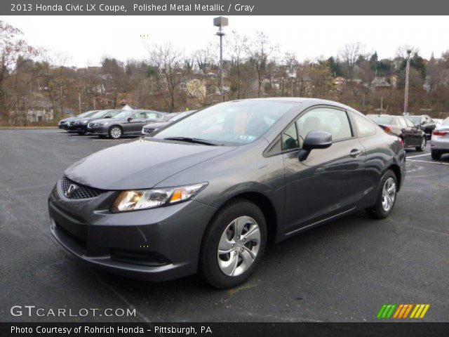 2013 Honda Civic LX Coupe in Polished Metal Metallic
