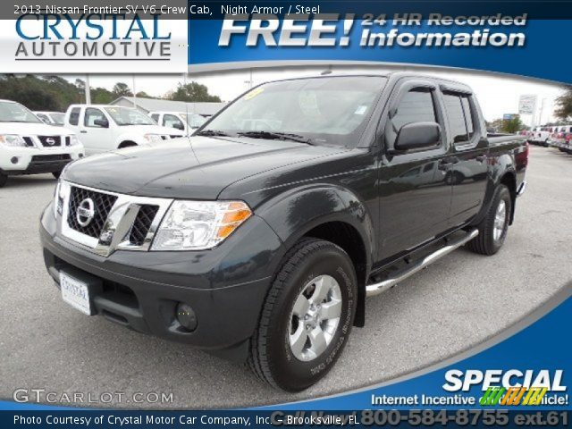 2013 Nissan Frontier SV V6 Crew Cab in Night Armor