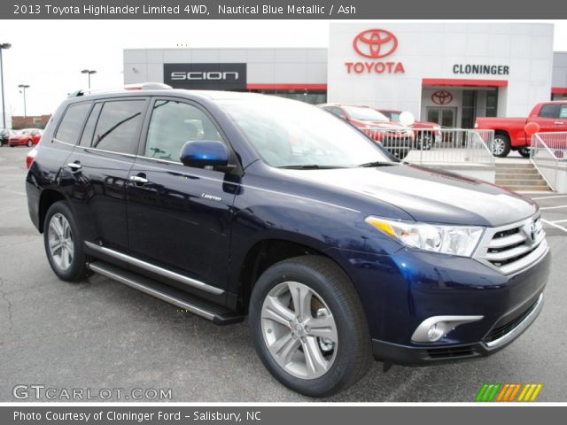 2013 Toyota Highlander Limited 4WD in Nautical Blue Metallic