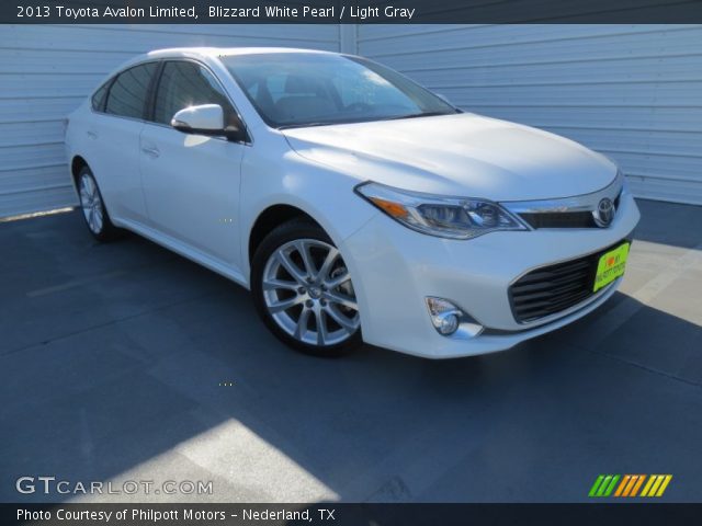 2013 Toyota Avalon Limited in Blizzard White Pearl