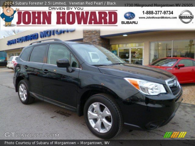 2014 Subaru Forester 2.5i Limited in Venetian Red Pearl