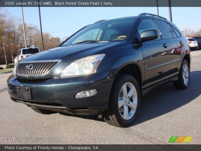 2005 Lexus RX 330 AWD in Black Forest Green Pearl