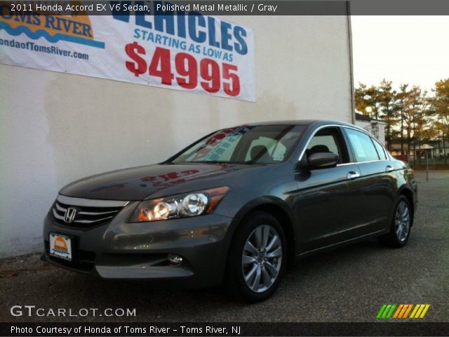 2011 Honda Accord EX V6 Sedan in Polished Metal Metallic