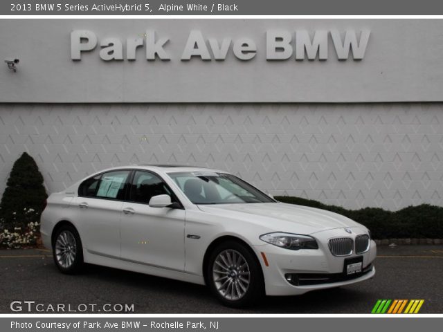 2013 BMW 5 Series ActiveHybrid 5 in Alpine White