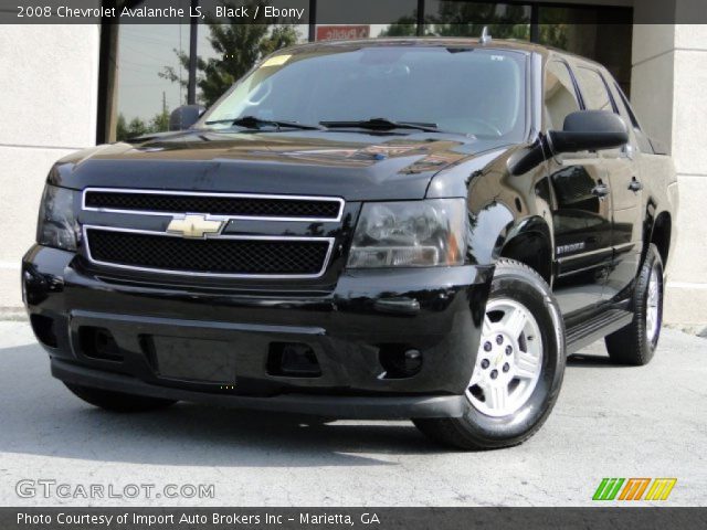 2008 Chevrolet Avalanche LS in Black