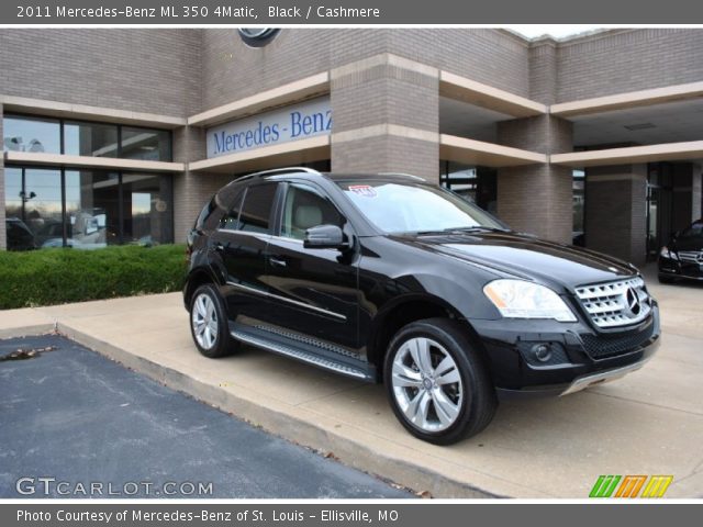 2011 Mercedes-Benz ML 350 4Matic in Black