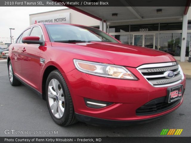 2010 Ford Taurus SEL in Red Candy Metallic