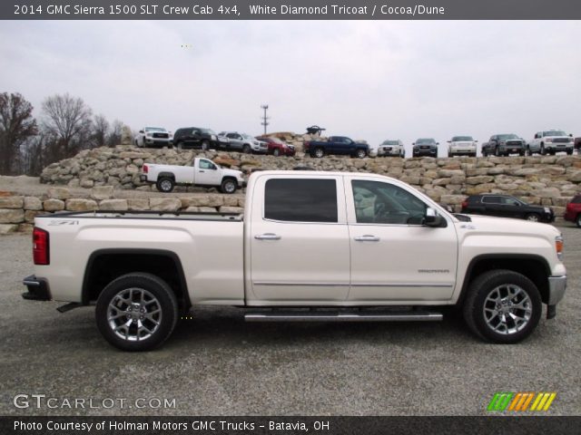 2014 GMC Sierra 1500 SLT Crew Cab 4x4 in White Diamond Tricoat