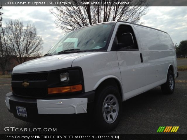 2014 Chevrolet Express 1500 Cargo WT in Summit White