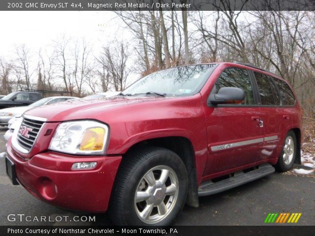 2002 GMC Envoy SLT 4x4 in Magnetic Red Metallic