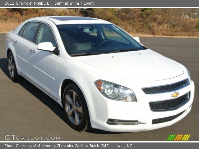 2012 Chevrolet Malibu LT in Summit White