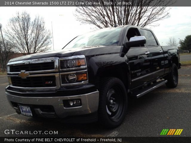 2014 Chevrolet Silverado 1500 LTZ Z71 Crew Cab 4x4 in Black