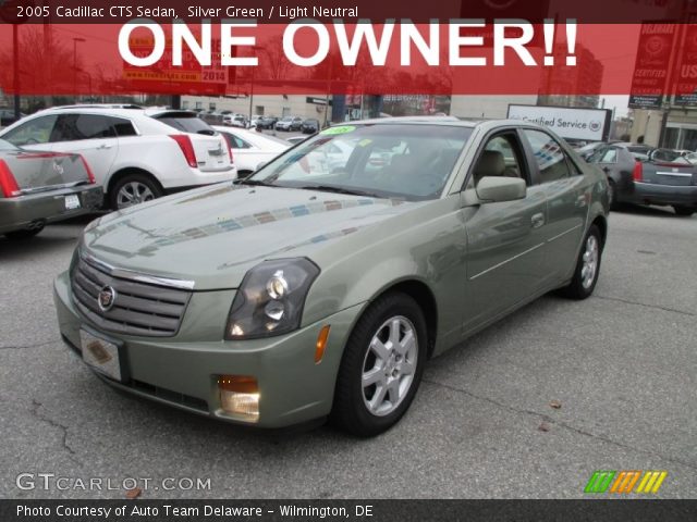2005 Cadillac CTS Sedan in Silver Green