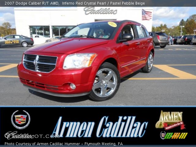 2007 Dodge Caliber R/T AWD in Inferno Red Crystal Pearl