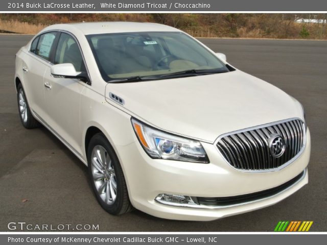2014 Buick LaCrosse Leather in White Diamond Tricoat