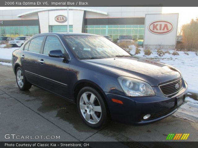 2006 Kia Optima EX V6 in Imperial Blue