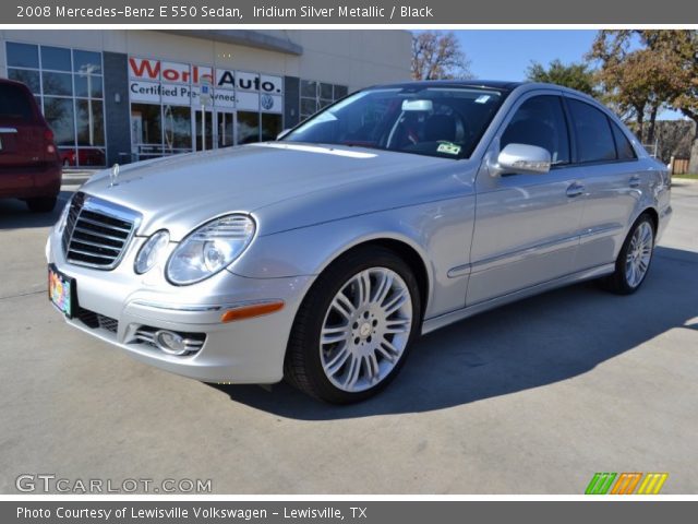 2008 Mercedes-Benz E 550 Sedan in Iridium Silver Metallic