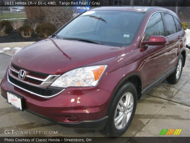 2011 Honda CR-V EX-L 4WD in Tango Red Pearl
