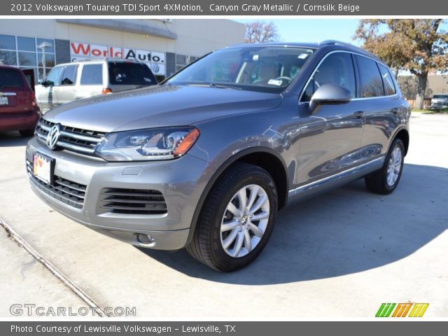 2012 Volkswagen Touareg TDI Sport 4XMotion in Canyon Gray Metallic