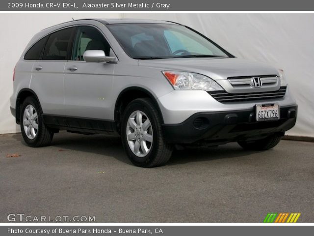 2009 Honda CR-V EX-L in Alabaster Silver Metallic
