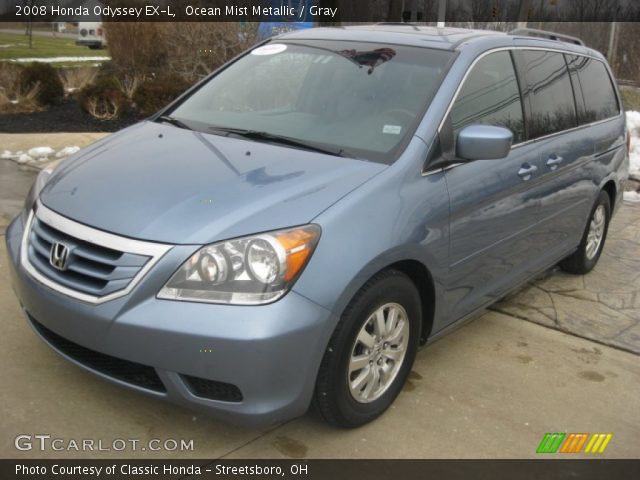 2008 Honda Odyssey EX-L in Ocean Mist Metallic