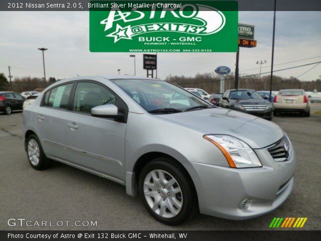 2012 Nissan Sentra 2.0 S in Brilliant Silver Metallic