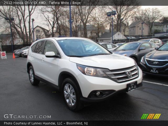 2012 Honda CR-V EX 4WD in Taffeta White