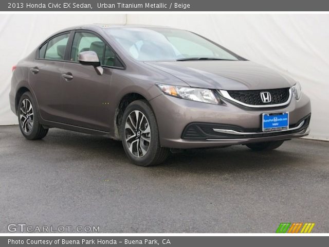 2013 Honda Civic EX Sedan in Urban Titanium Metallic