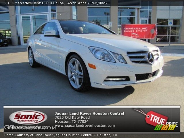 2012 Mercedes-Benz E 350 Coupe in Arctic White
