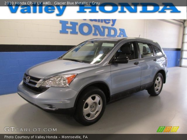 2010 Honda CR-V LX AWD in Glacier Blue Metallic