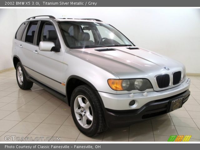 2002 BMW X5 3.0i in Titanium Silver Metallic
