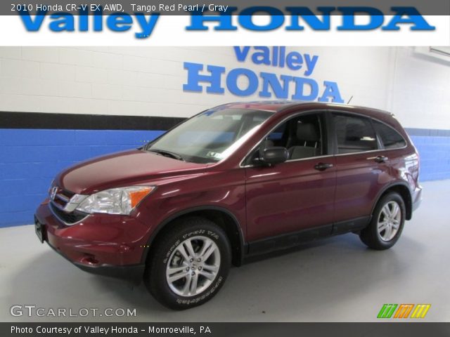 2010 Honda CR-V EX AWD in Tango Red Pearl