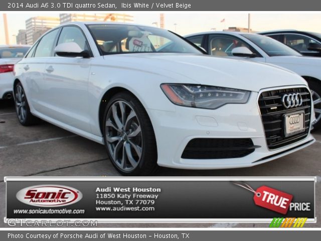 2014 Audi A6 3.0 TDI quattro Sedan in Ibis White
