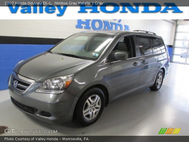 2007 Honda Odyssey EX-L in Nimbus Gray Metallic