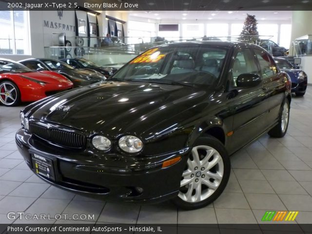 2002 Jaguar X-Type 2.5 in Ebony Black