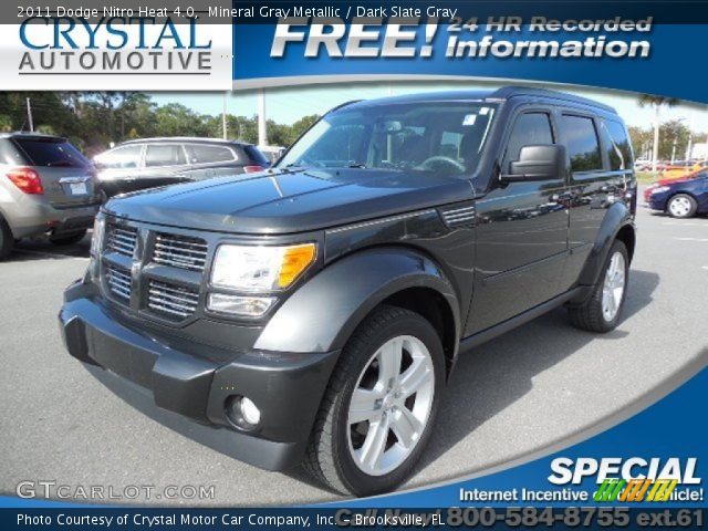 2011 Dodge Nitro Heat 4.0 in Mineral Gray Metallic